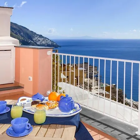 Bluevista Dreamscape -terrace Jacuzzi/hot Tub Holiday home Positano