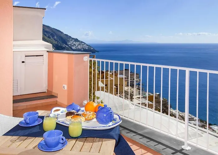 Bluevista Dreamscape -terrace Jacuzzi/hot Tub Дом отдыха Позитано